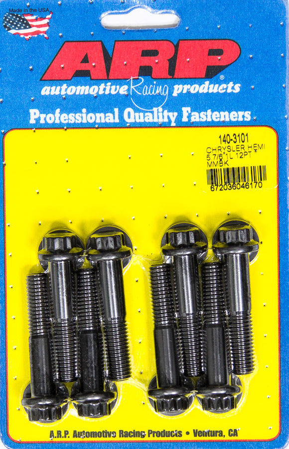 ARP 140-3101 Motor Mount Bolt Kit 12pt Mopar 5.7/6.1L Hemi