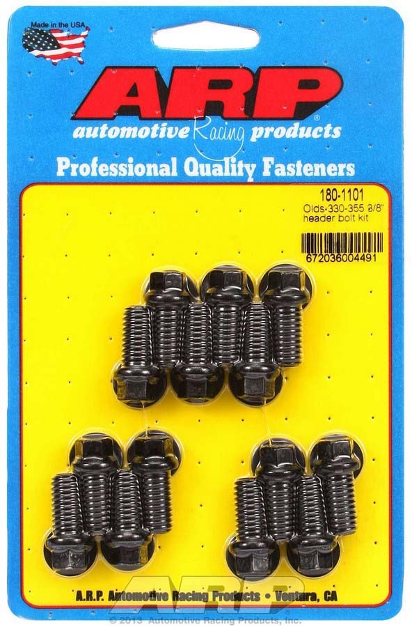 ARP 180-1101 Exhaust Header Bolt Kit Olds 330-355