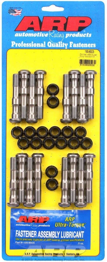 ARP 190-6003 Pontiac Rod Bolt Kit - Fits 455 Super Duty