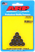 Load image into Gallery viewer, ARP 200-8631 1/4-28 Hex Nut w/Flange Kit (10pk)