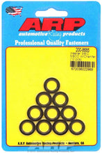 Load image into Gallery viewer, ARP 200-8685 Black Washers - 3/8 ID x 5/8 OD Chamfer (10)