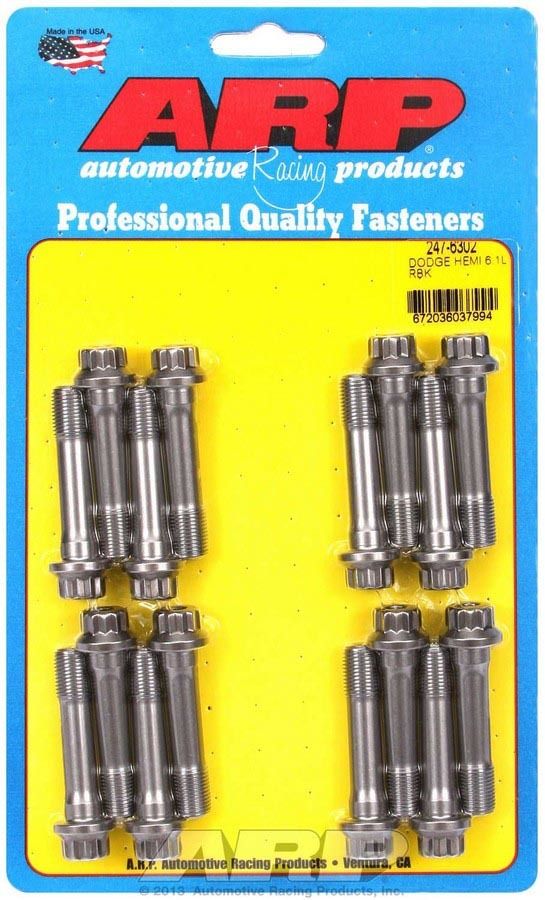 ARP 247-6302 Mopar Rod Bolt Kit - Hemi