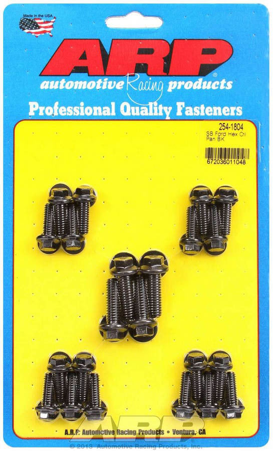ARP 254-1804 SBF 6pt Oil Pan Bolt Kit