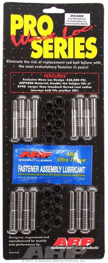 ARP 255-6402 BBF Rod Bolt Kit - Fits 390-428