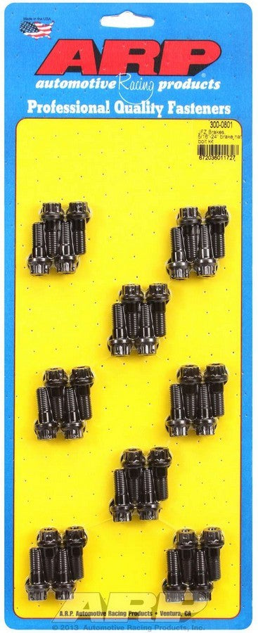 ARP 300-0801 JFZ Brake Hat Bolt Kit 5/16-24