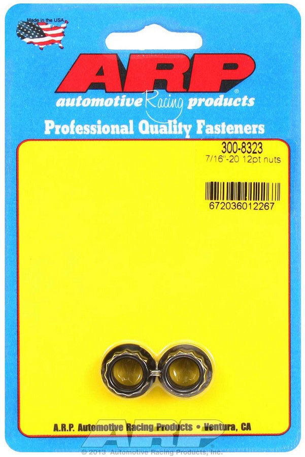 ARP 300-8323 7/16-20 12pt. Nuts (2)