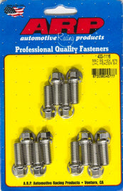 ARP 400-1116 Header Bolt Kit - 6pt. 3/8 x .875 UHL (12)