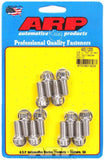 ARP 400-1203 S/S Header Bolt Kit - 3/8 x .750 UHL (12)