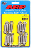 ARP 400-1210 S/S Header Bolt Kit - 3/8 x 1.00 UHL (16)