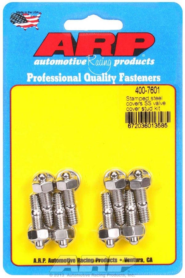 ARP 400-7601 S/S Valve Cover Stud Kit 6pt. (8)