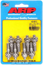 ARP 400-8012 Stud Kit - Broached 8pk 8mm x 1.25 x 38mm