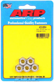 ARP 400-8664 S/S Hex Nyloc Nuts 3/8-16 (5)