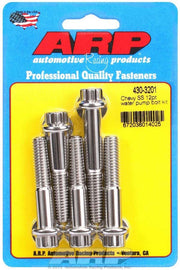 ARP 430-3201 S/S Water Pump Bolt Kit Chevy 12pt.