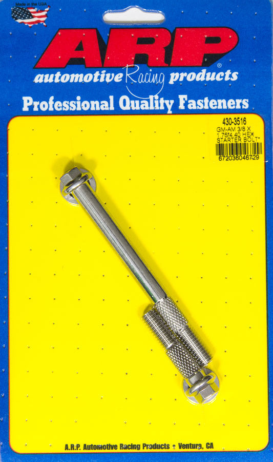 ARP 430-3516 S/S Starter 6pt Bolt Kit 3/8-16 x 4.400 UHL