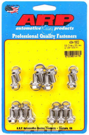 ARP 434-1802 SBC S/S Oil Pan Bolt Kit 6pt.