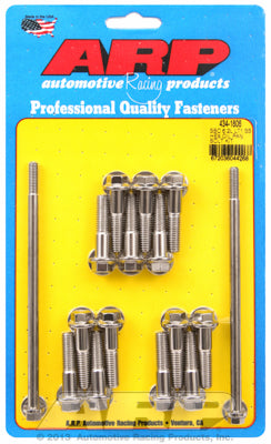ARP 434-1806 Oil Pan Bolt Kit - GM LT1 6.2L 6pt S/S