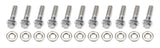 ARP 434-8001 S/S Valley Cover Bolt Kit - 6pt. LS1/LS2