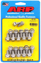 Load image into Gallery viewer, ARP 435-1801 BBC S/S Oil Pan Bolt Kit 12pt.