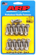 Load image into Gallery viewer, ARP 435-1804 BBC S/S Oil Pan Bolt Kit 6pt.