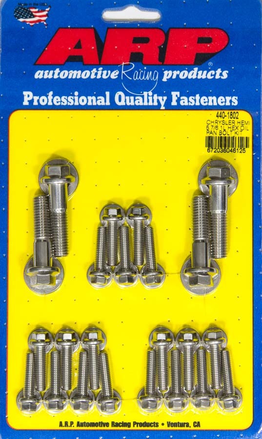 ARP 440-1802 Oil Pan 6pt Bolt Kit Mopar 5.7L/6.1L Hemi