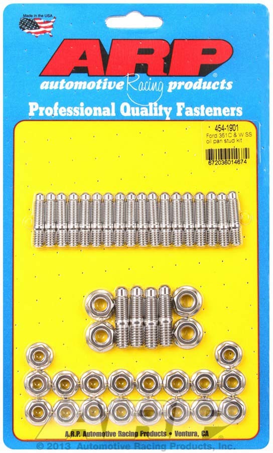 ARP 454-1901 Ford S/S Oil Pan Stud Kit