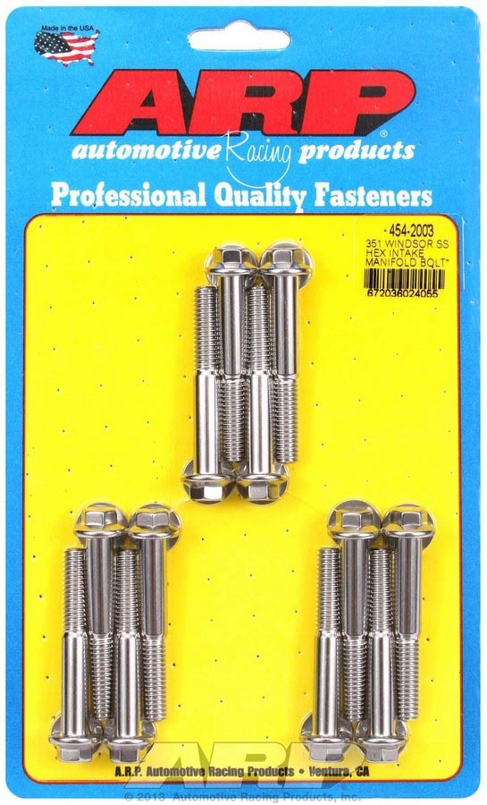 ARP 454-2003 SBF Intake Bolt Kit