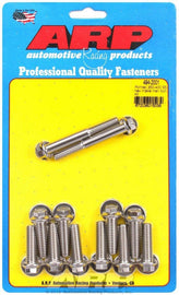 ARP 494-2001 Pontiac S/S Intake Bolt Kit 6pt.
