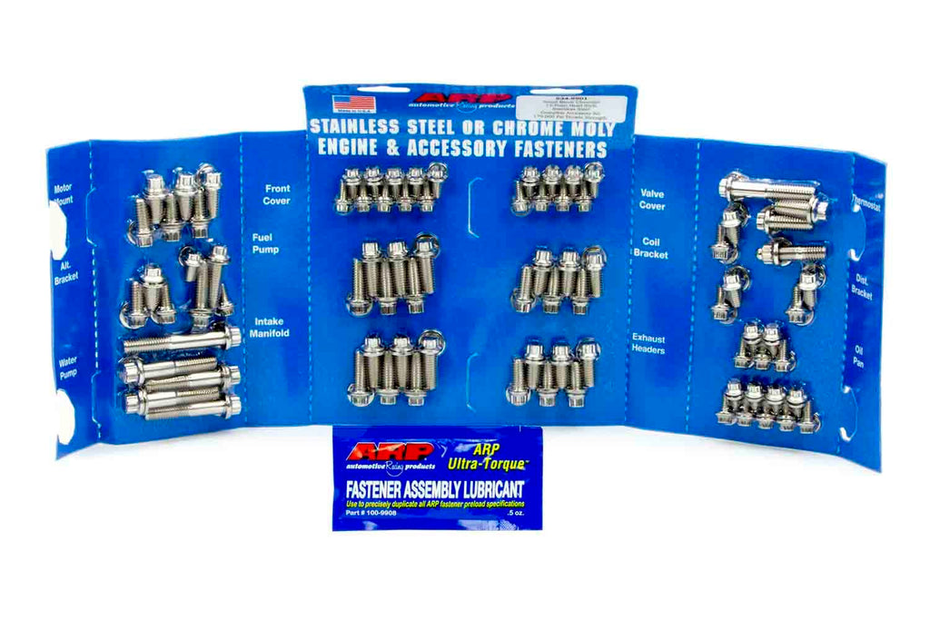 ARP 534-9501 SBC S/S Complete Engine Fastener Kit 12pt.