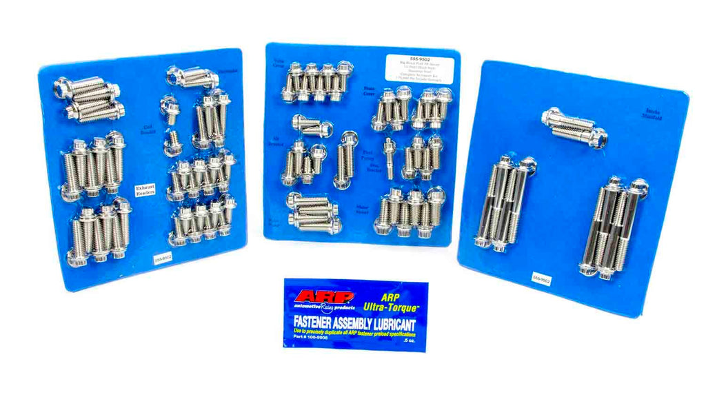 ARP 555-9502 BBF S/S Complete Engine Fastener Kit 12pt.