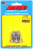 ARP 611-0750 S/S Bolt Kit - 12pt. (5) 1/4-20 x .750