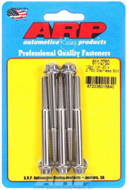 ARP 611-2750 S/S Bolt Kit - 12pt. (5) 1/4-20 x 2.750