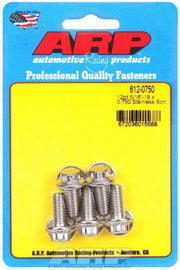 ARP 612-0750 S/S Bolt Kit - 12pt. (5) 5/16-18 x .750