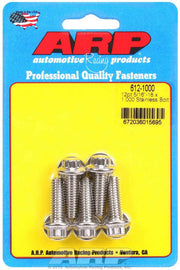 ARP 612-1000 S/S Bolt Kit - 12pt. (5) 5/16-18 x 1.000