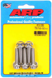 ARP 612-1250 S/S Bolt Kit - 12pt. (5) 5/16-18 x 1.250