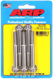 ARP 612-2750 S/S Bolt Kit - 12pt. (5) 5/16-18 x 2.750