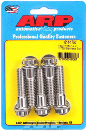 ARP 614-1750 S/S Bolt Kit - 12pt. (5) 7/16-14 x 1.750