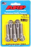 ARP 614-1750 S/S Bolt Kit - 12pt. (5) 7/16-14 x 1.750