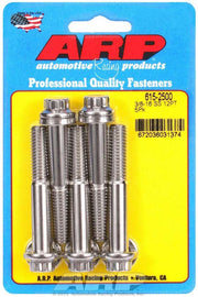 ARP 615-2500 SS Bolt Kit - 12pt 5pk 3/8 x 2.500