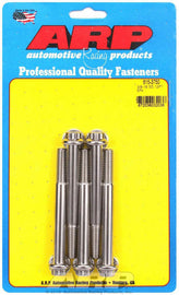 ARP 615-3750 S/S Bolt Kit - 12pt. (5) 3/8-16 x 3.750