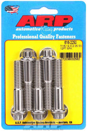 ARP 616-2250 S/S Bolt Kit - 12pt. (5) 7/16-14 x 2.250