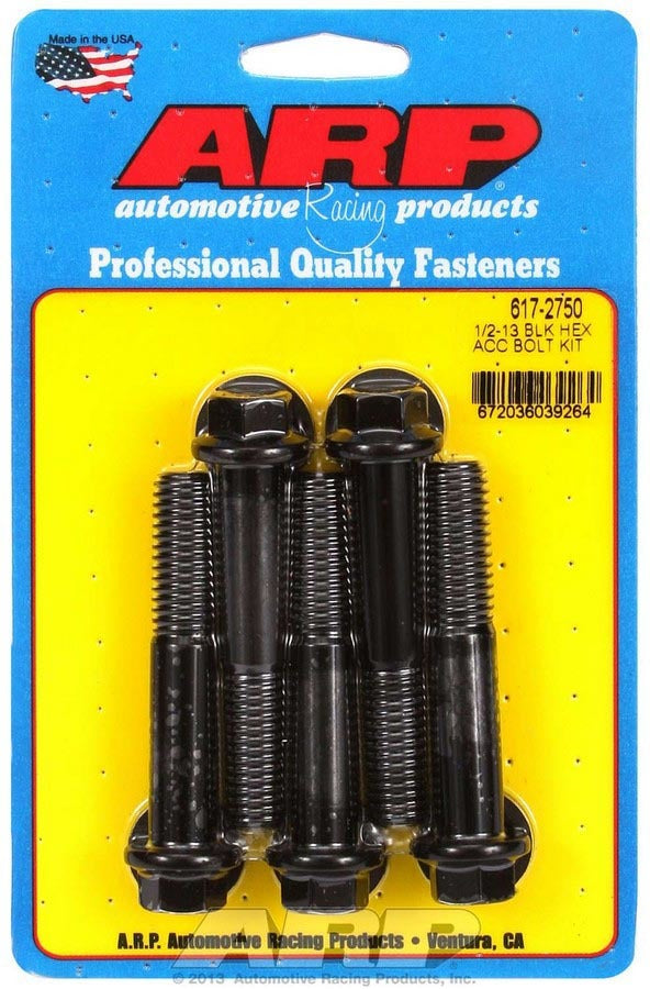 ARP 617-2750 1/2-13 x 2.750 6pt Bolt Kit (5pk)