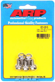 ARP 621-0515 S/S Bolt Kit - 6pt. (5) 1/4-20 x .515