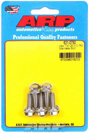 ARP 621-0750 S/S Bolt Kit - 6pt. (5) 1/4-20 x .750