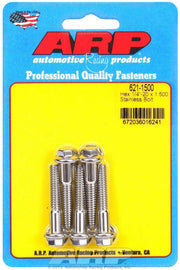 ARP 621-1500 S/S Bolt Kit - 6pt. (5) 1/4-20 x 1.500