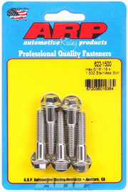 ARP 622-1500 S/S Bolt Kit - 6pt. (5) 5/16-18 x 1.500
