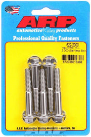 ARP 622-2000 S/S Bolt Kit - 6pt. (5) 5/16-18 x 2.000