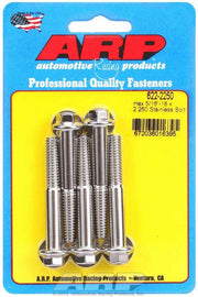 ARP 622-2250 S/S Bolt Kit - 6pt. (5) 5/16-18 x 2.250