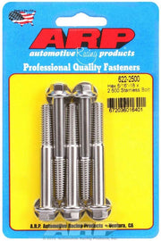 ARP 622-2500 S/S Bolt Kit - 6pt. (5) 5/16-18 x 2.500