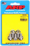 ARP 623-0500 S/S Bolt Kit - 6pt. (5) 3/8-16 x .500