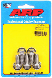 ARP 623-0750 S/S Bolt Kit - 6pt. (5) 3/8-16 x .750